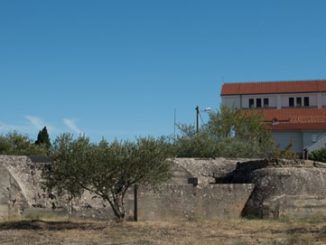 Prikaz najvećeg talijanskog bunkera na području Dračevca Zadarskog (fotografija: M. Buovac)