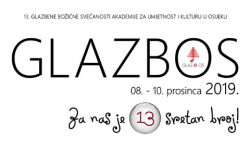 GLAZ-B-OS 2019 – 13. glazbene božićne svečanosti Akademije za umjetnost i kulturu u Osijeku