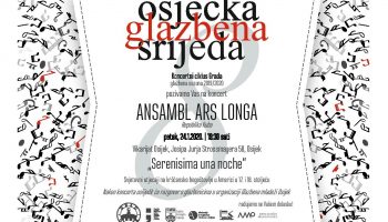 Osječka glazbena srijeda – Koncert anslambla Ars Longa (Kuba)