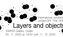 Otvorenje izložbe “OFF THE HOOK: Layers and objects” u Galeriji Knifer