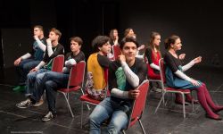 Studenti preddiplomskog studija glume i lutkarstva zokom izvedbe u sklopu Festivala glumca u Vukovaru. Studenti preddiplomskog studija glume i lutkarstva zokom izvedbe u sklopu Festivala glumca u Vukovaru