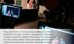 Kristina Tokić, studentica – Erasmus+ mobilnost u Irskoj, na Institute of Art, Design and Technology Kill Avenue