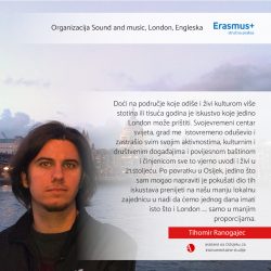 Tihomir Ranogajec, asistent – Erasmus+ stručna praksa u Londonu