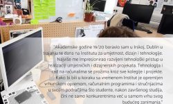 Tomislav Marijanović, viši suradnik – Erasmus+ na Institutu za umjetnost, dizajn i tehnologije u Dublinu, Irska