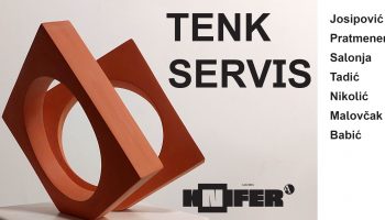 TENK SERVIS, grupna izložba studenata AUKOS u Galeriji Knifer