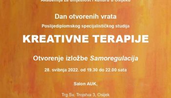 Dan otvorenih vrata Poslijediplomskog specijalističkog studija Kreativne terapije