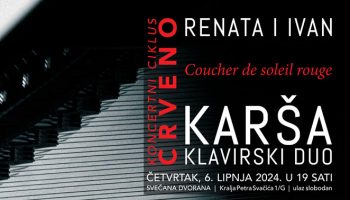 Koncertni ciklus Crveno: Klavirski duo Karša
