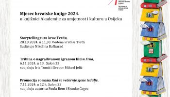 Mjesec hrvatske knjige 2024.