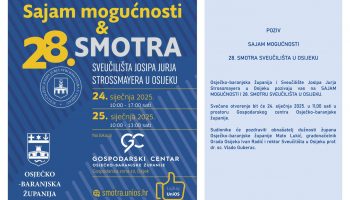 Sajam mogućnosti i 28. Smotra Sveučilišta Josipa Jurja Strossmayera u Osijeku