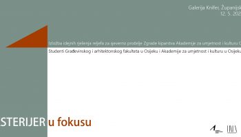 “Eksterijer u fokusu”: Studentska izložba idejnih rješenja pročelja zgrade Kiparstva