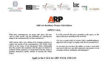Natječaj za program rezidencije na Centro di Documentazione della Ricerca Artistica Contemporanea Luigi Di Sarro