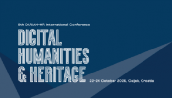 Najavljen program konferencije Digital Humanities & Heritage (DHH 2025)