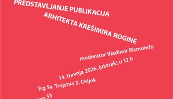 Predstavljanje publikacija arhitekta Krešimira Rogine