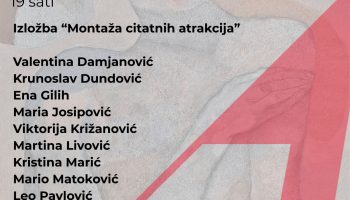 Otvorenje alumni izložbe „Montaža citatnih atrakcija”