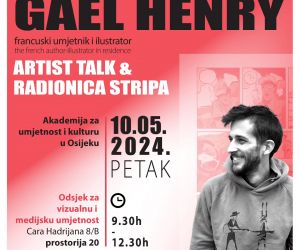 Artist talk,Osijek, 2024.