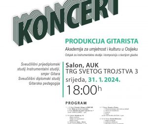 Koncert gitarista, 2024.