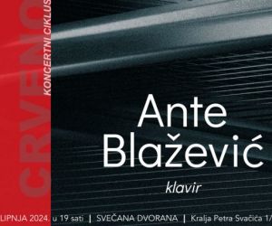 Koncertni ciklus Crveno, Ante Blažević, Osijek,2024.