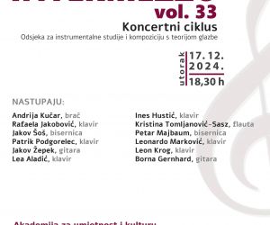 Koncertni intermezzo vol.33 Osijek, 2024.