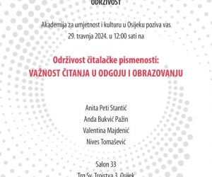 Održivost-čitalačke-pismenosti, Osijek, 2024.